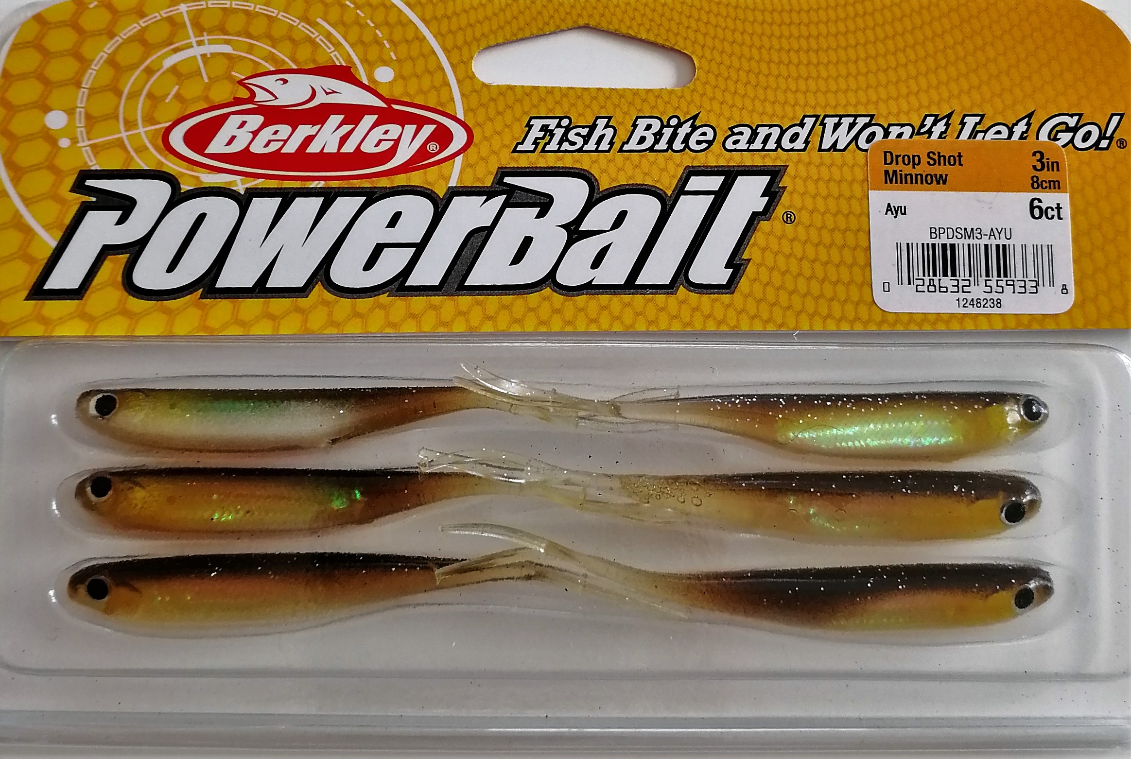Berkley Powerbait Drop Shot Minnow - Negozio di pesca online Bass Store  Italy